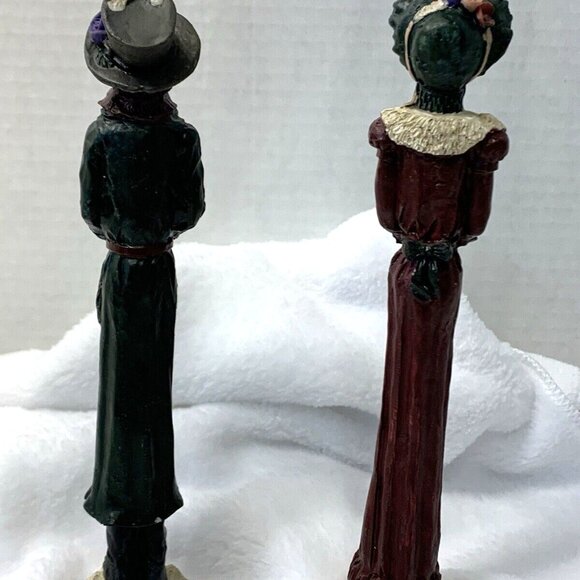 Windsor Collection Old World Pencil Figurine Christmas Holiday Carolers - Picture 3 of 6